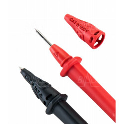 PP 1S Przewody pomiarowe 1S0005 10A, CAT IV 600V czerwony + czarny
