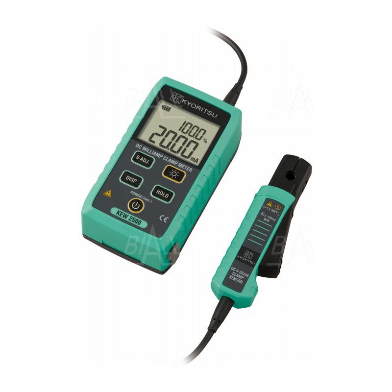 KEW2500 Miernik cęgowy pętli 4~20mA/0~100%, 120mA