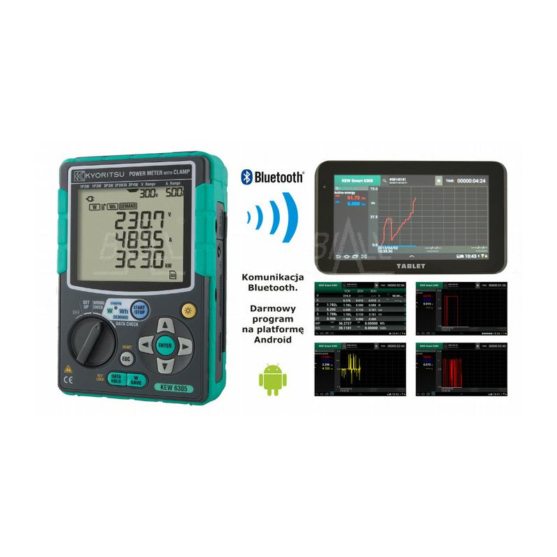 KEW6305 Analizator mocy 3-faz. (bez cęgów)