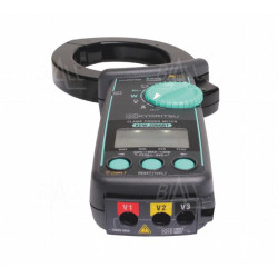 KEW2060BT Miernik cęgowy mocy 1000A AC TRMS VA/W/VAR, PF, THD, harmoniczne H1-H30, Bluetooth, CAT IV 600V