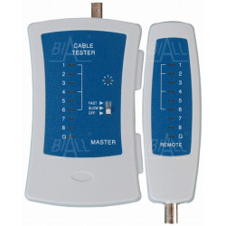 Tester kabli sieci LAN RJ45/BNC