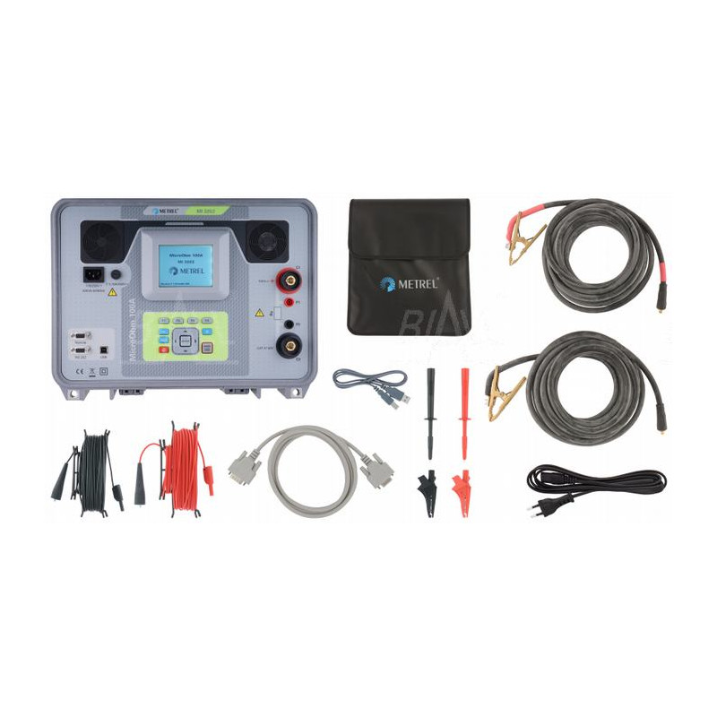 MET-MI3252 MicroOhm 100A mikroomomierz
