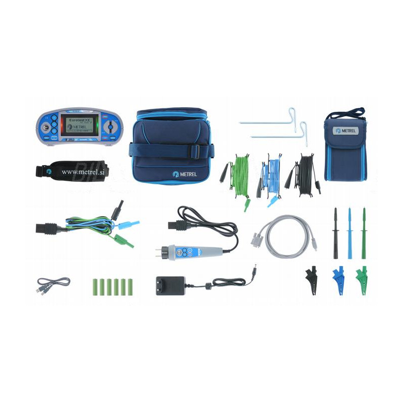 MET-MI3102 BT EurotestXE + Program PC wielofunkcyjny miernik instalacji