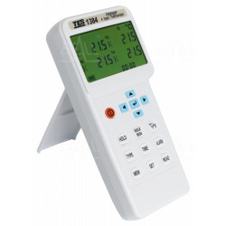 TES1384 Termometr z rejestracją 4 kanały kl. 0,05% typ K, USB