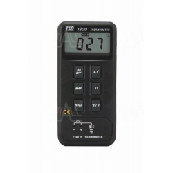 TES1300 Termometr 1 kanał (-50 do 1300°C) typ K z wyj. do rejestratora