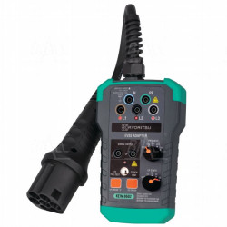 KEW6516-EV2 Wielofunkcyjny miernik instalacji el. USB + adapter EVSE KEW8602