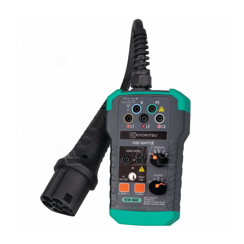 KEW6516BT-EV2 Wielofunkcyjny miernik instalacji el. Bluetooth + adapter EVSE KEW8602
