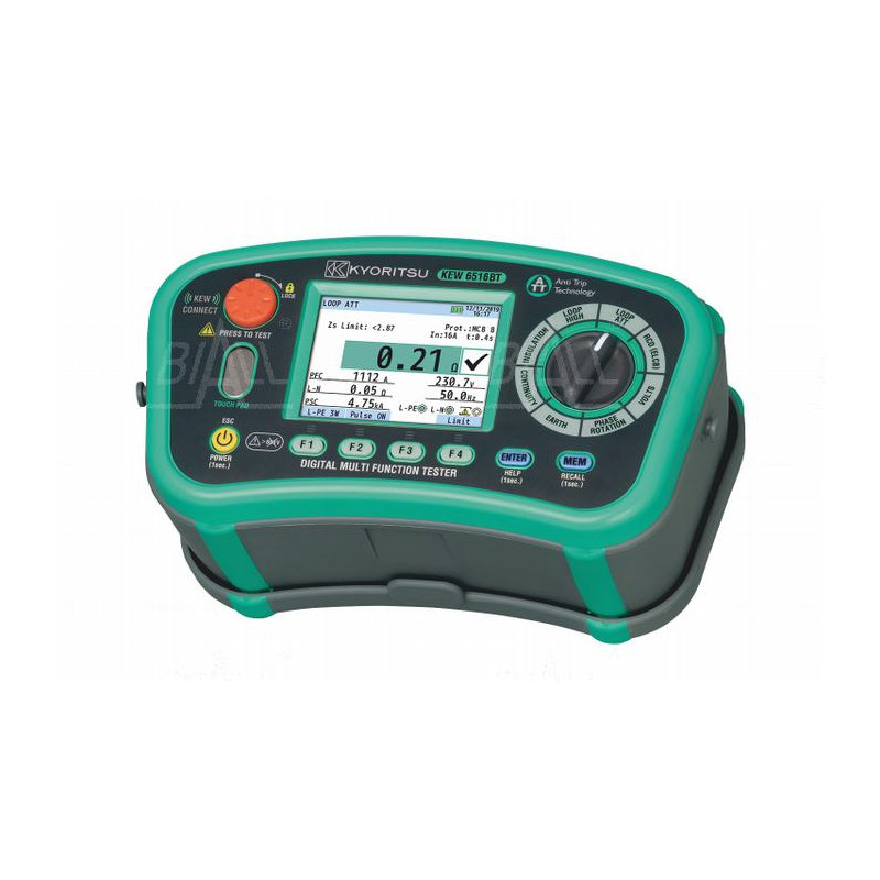 KEW6516BT-EV2 Wielofunkcyjny miernik instalacji el. Bluetooth + adapter EVSE KEW8602