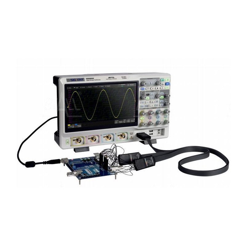 SDS5054X oscyloskop 500MHz, 4kan, 5GSa/s, 250Mpts, SPO