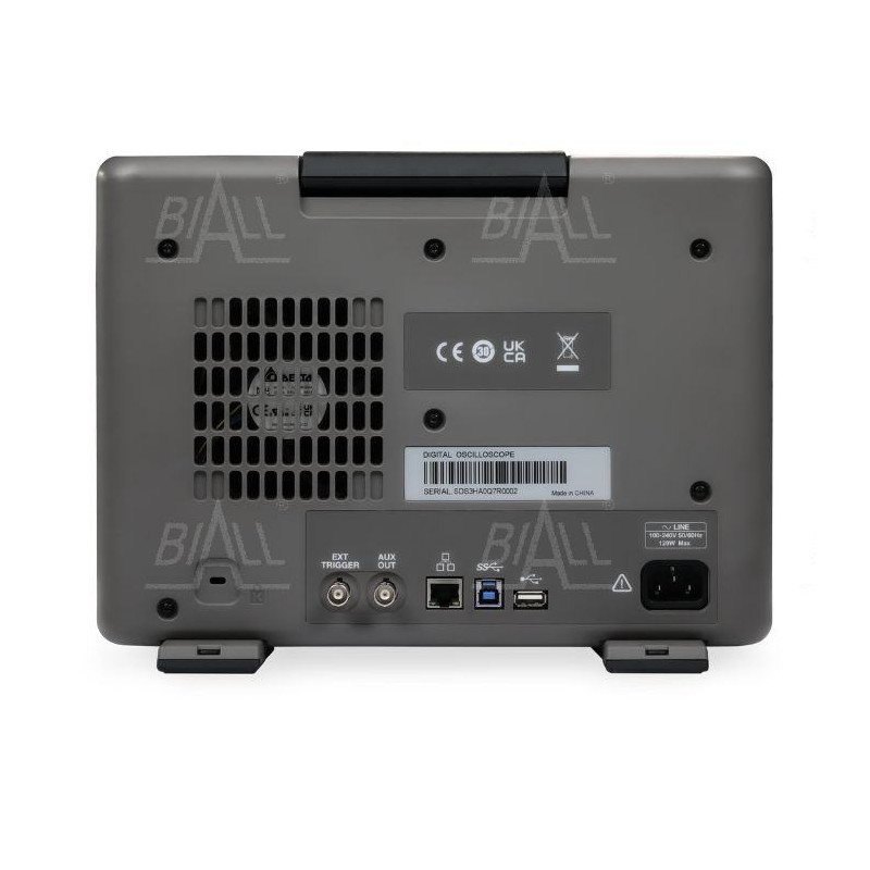 SDS3104X HD oscyloskop 1Ghz/4kan, 4GSa/s, 12-bit, 400Mpts