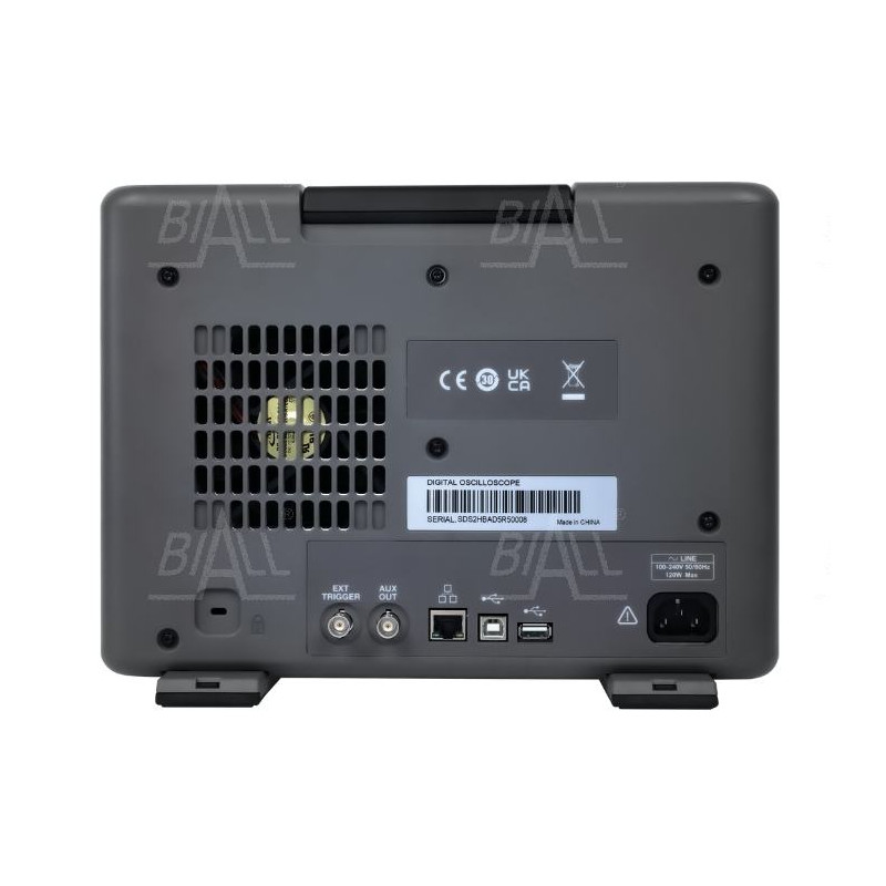 SDS1102X HD oscyloskop 100MHz, 2kan, 2GSa/s, 12-bit, 100Mpts