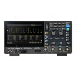 SDS802X HD oscyloskop 70MHz, 2kan, 2GSa/s, 12-bit, 50Mpts