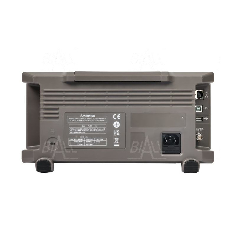 SDS804X HD oscyloskop 70MHz, 4kan, 2GSa/s, 12-bit, 50Mpts