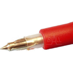 Sonda pomiarowa bezp. gniazdo 4mm 490-IEC-10A600V-R, CAT II 600V, 10A czerwony