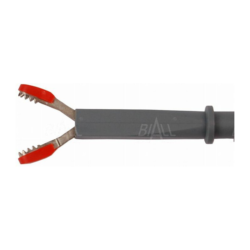 Chwytak bezp. krokod. gn. 4mm 6009IEC-RT CAT III 1000V, 20A czerwony