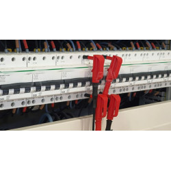 Adapter MgP6_6-IEC-BL magnetyczny 6,6mm 1500V CAT III/1000V CAT IV nieb. do 6315/6305