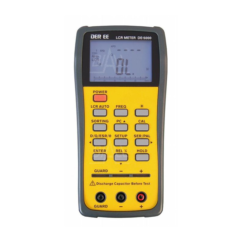 DE5000U Precyzyjny mostek RLC (LCR) DCR,Q,D, USB