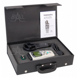 TM413 Anemometr, przepływ,temp,wilgotność TENMARS