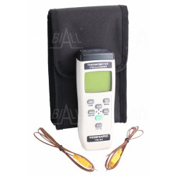 TM84 Termometr 2 kanały kl 0,05% (-200 do 1372°C) typ K TENMARS