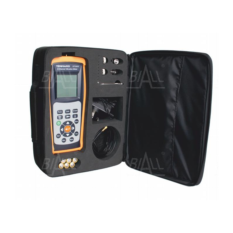 TM ST141D Wibrometr 2-kan. 10Hz-5kHz/ USB TENMARS