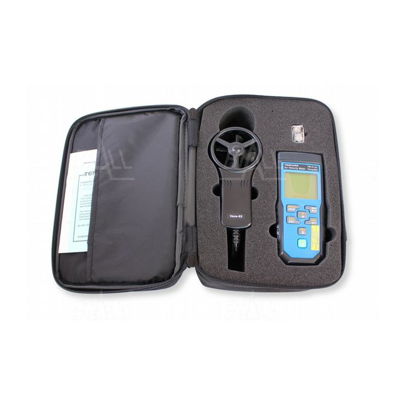 TM413A Anemometr, przepływ, temp, wilgotność TENMARS