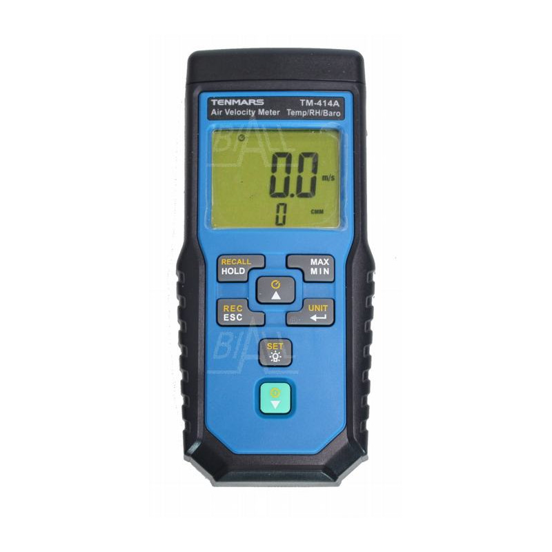 TM414A Anemometr, przepływ, temp, wilg., ciśnienie TENMARS