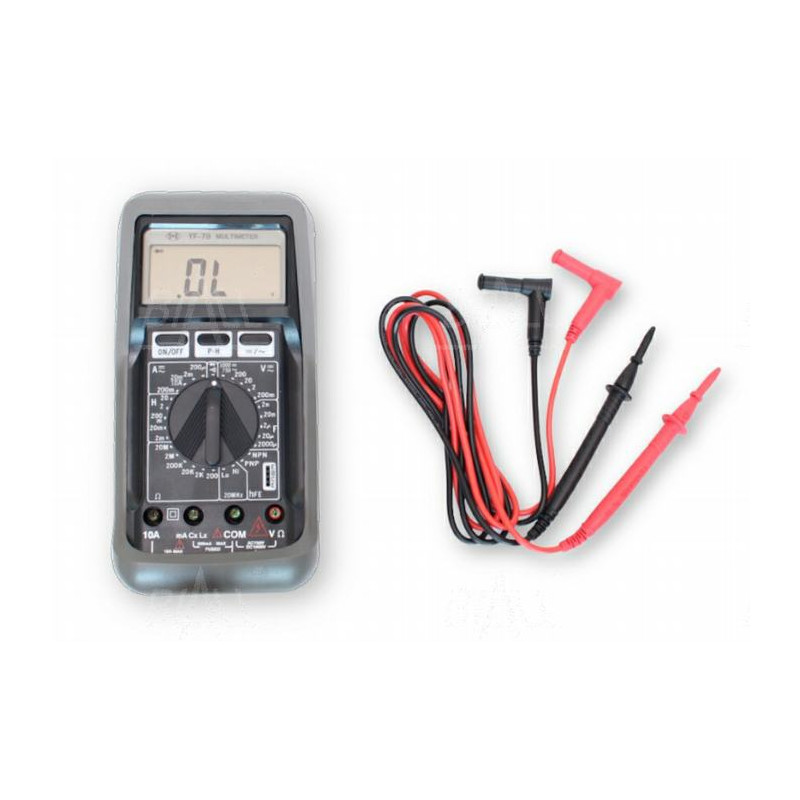 
       TM YF78 Multimetr z pomiarem RLC (LCR) TENMARS
     