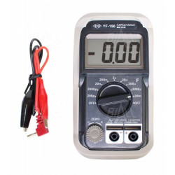 
       TM YF150 Miernik pojemności kondensatorów 0,1pF-20,00mF TENMARS
     