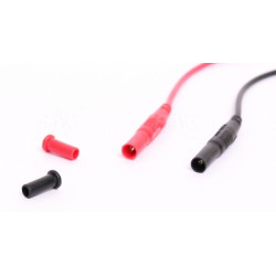 PP ETL95 Przewody pomiarowe 2x banan bezp. 4mm  10A CAT III 1000V