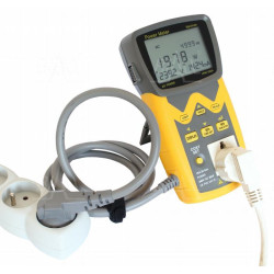 Wattman HPM-100A Watomierz 1-fazowy 3750W z rejestracją | AD POWER