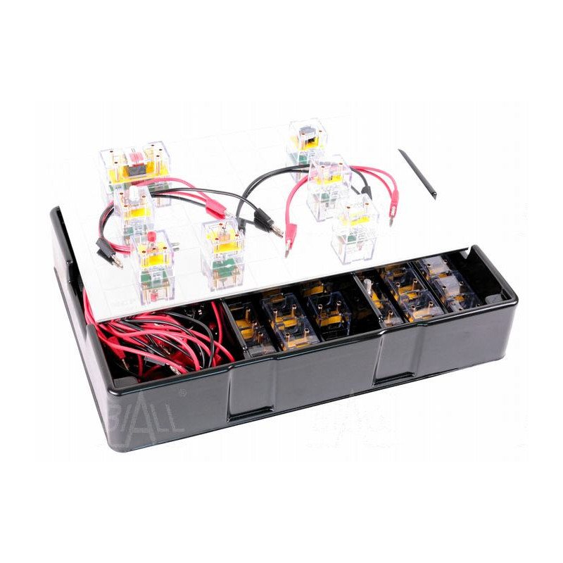 F1-1 Makieta szkolna - obwody analogowe 33 ćwiczenia