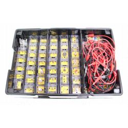 F1-1 Makieta szkolna - obwody analogowe 33 ćwiczenia