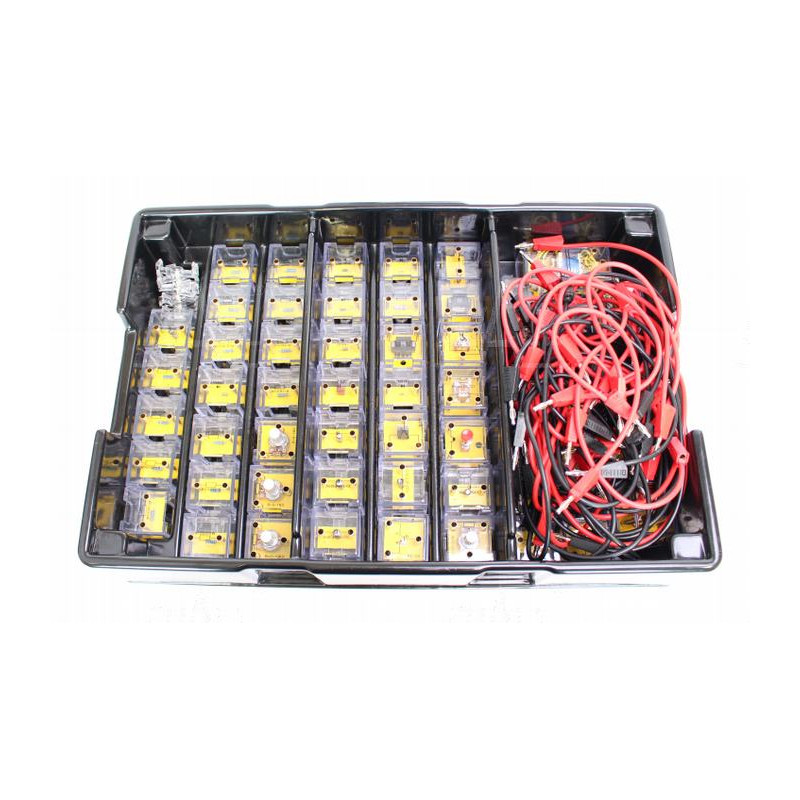 F1-1 Makieta szkolna - obwody analogowe 33 ćwiczenia