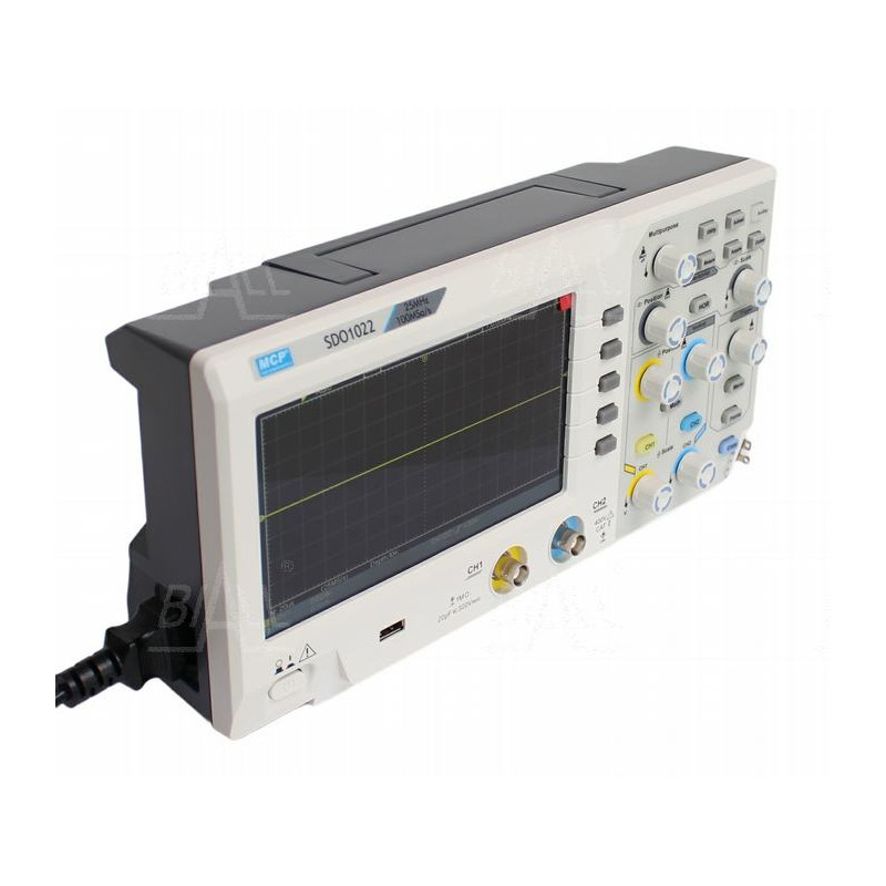 
       SDO1022 oscyloskop cyfr 25MHz 2kan. 100MS/s MCP
     