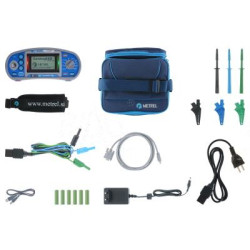 MET-MI3100 SE EurotestEASI + Program PC + Zestaw do uziemienia