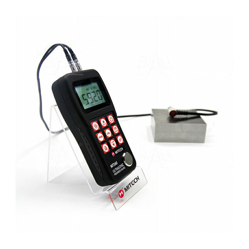 MT160 Miernik grubości materiałów 0,75~300mm(P-E) 0,1/0,01mm USB