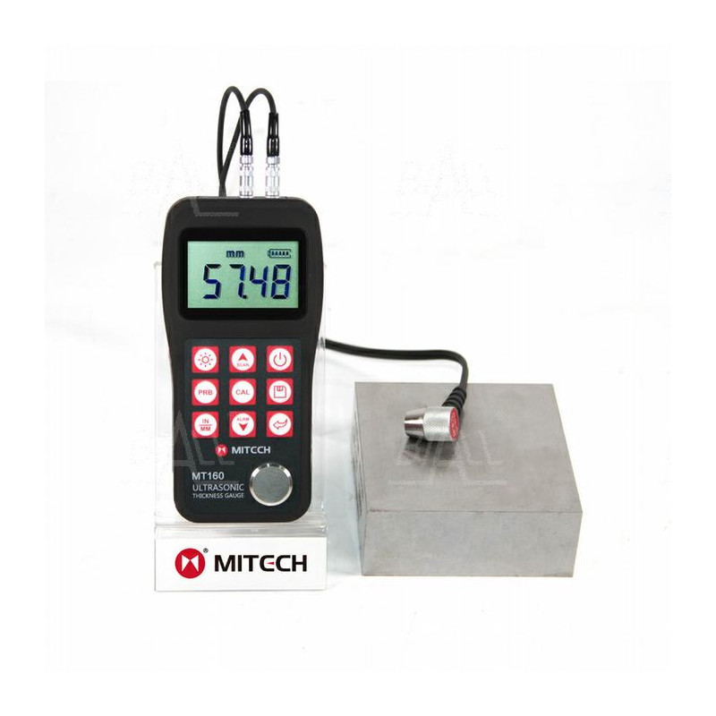 MT160 Miernik grubości materiałów 0,75~300mm(P-E) 0,1/0,01mm USB