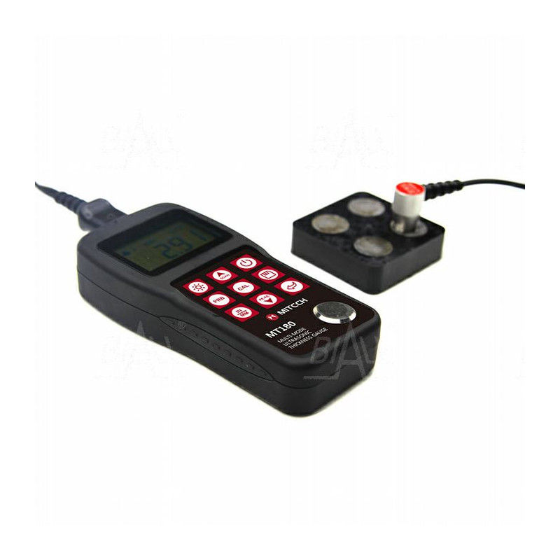 MT180 Miernik grubości materiałów 0,65~600mm(P-E) 3-30mm(E-E) 0,1/0,01mm USB