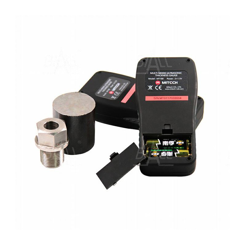 MT180 Miernik grubości materiałów 0,65~600mm(P-E) 3-30mm(E-E) 0,1/0,01mm USB
