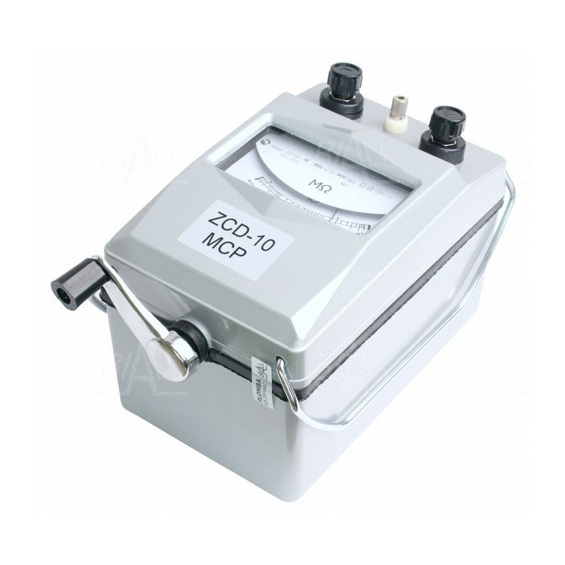 ZCD-10/11D-10/W Induktorowy miernik rezyst. izolacji 2500V 0~2500MOhm + walizka