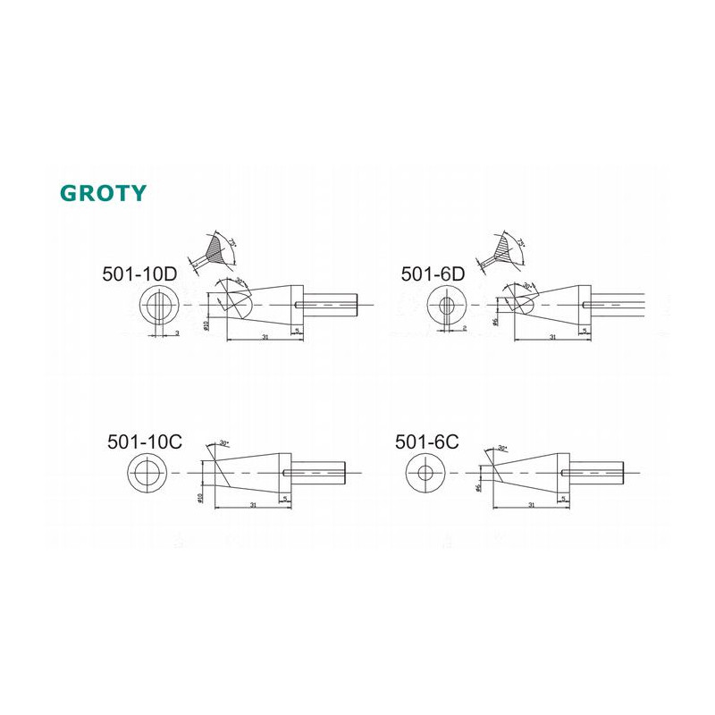 Grot Q501-10C do QUICK206D
