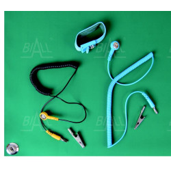 Mata ESD komplet stołowa zielona GD508 0,6mx0,9m x2mm