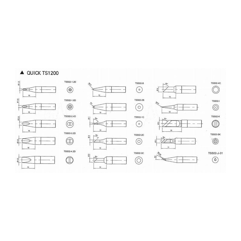 Grot TSS02-0.8C do Quick TS1200