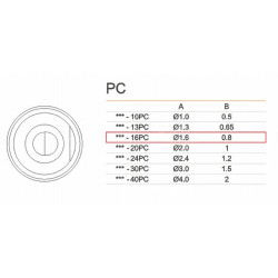 Grot 911G-16PC do robota lutowniczego QUICK