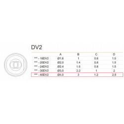 Grot 911G-40DV2 do robota lutowniczego QUICK