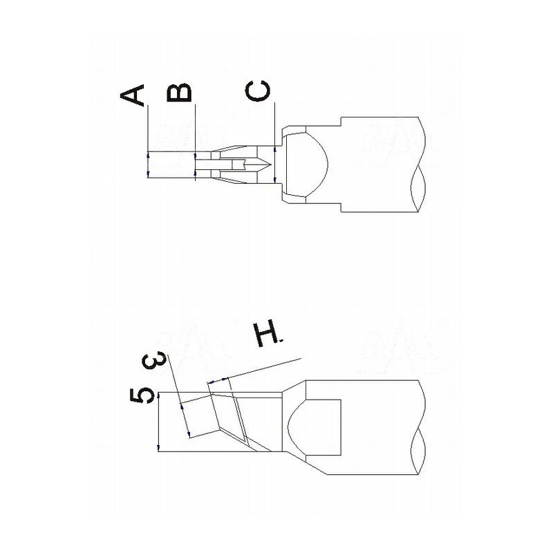 Grot 911G-32N12H28 do robota lutowniczego QUICK