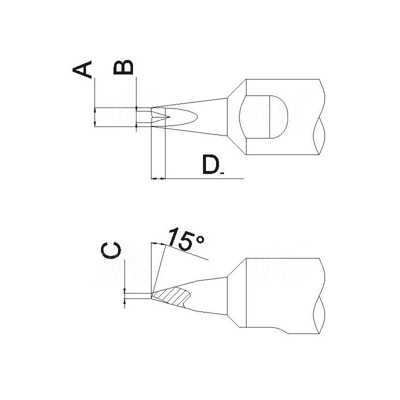 Grot 911G-10DV1-05 do robota lutowniczego QUICK