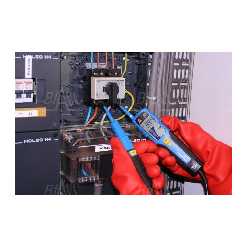 Eazy Volt PRO LCD Tester elektryka 1..1000VAC, 1..1500VDC