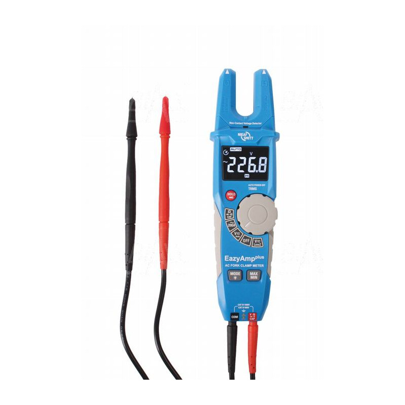 EazyAmpPlus Tester elektryka 1..1000V, 200A AC TRMS