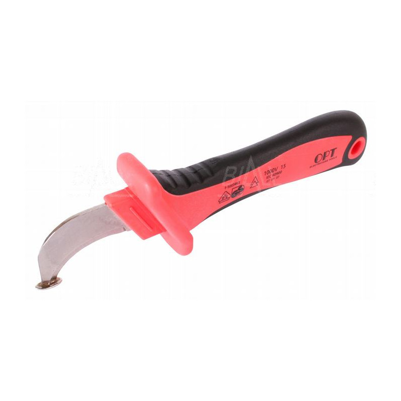 OPT KN07 Nóż monterski ze stopką izolowany 1000V
